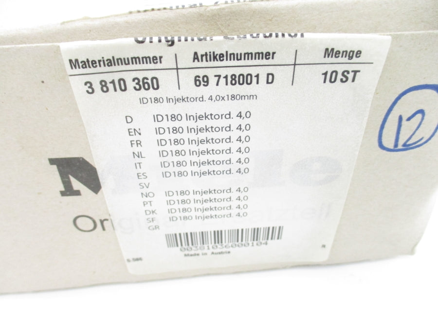 MIELE ID180 3810360 (PKG OF 10) NSMP