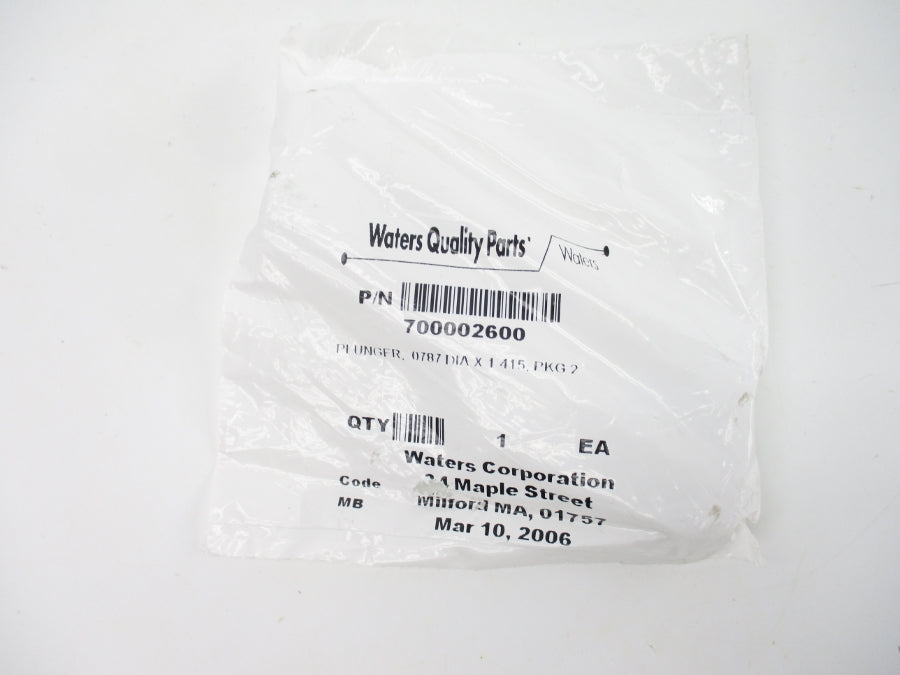 WATERS QUALITY PARTS 700002600 (PKG OF 2) NSMP
