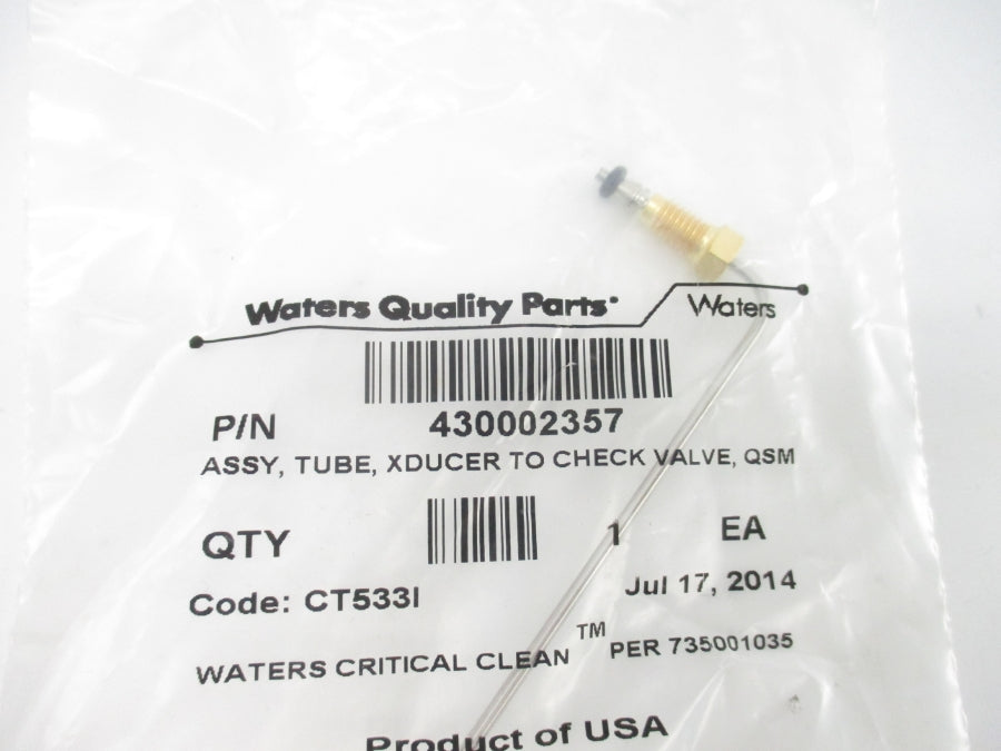 WATERS QUALITY PARTS 430002357 NSMP