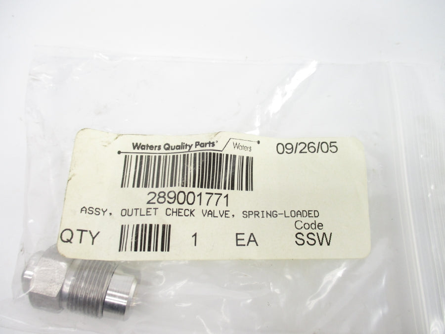 WATERS QUALITY PARTS 289001771 NSMP