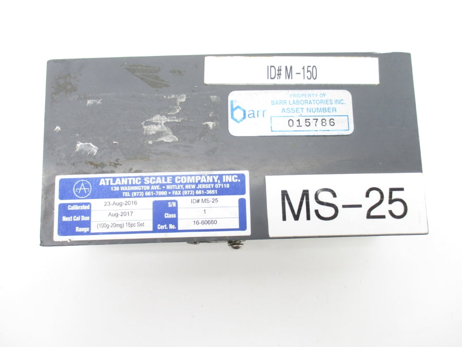 ATLANTIC SCALE COMPANY 16-60660 100G-20MG (AS PICTURED) NSMP