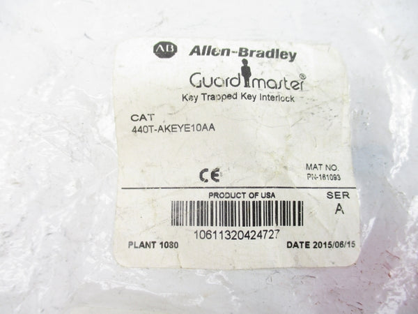 ALLEN BRADLEY 440T-AKEYE10AA SER. A NSMP