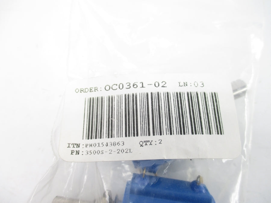 BOURNS 3500S-2-202L (PKG OF 2) NSMP