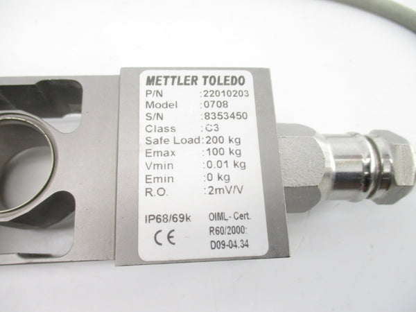 METTLER TOLEDO 22010203 0708 UNMP