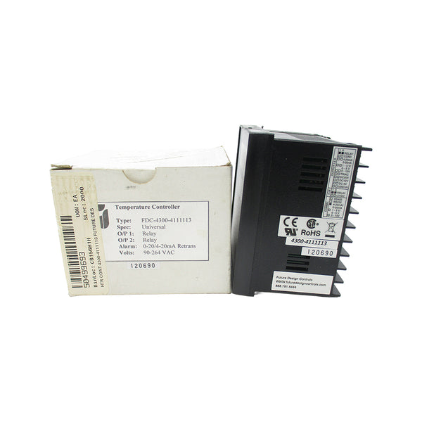FUTURE DESIGN CONTROLS FDC-4300-4111113 90-264VAC NSMP