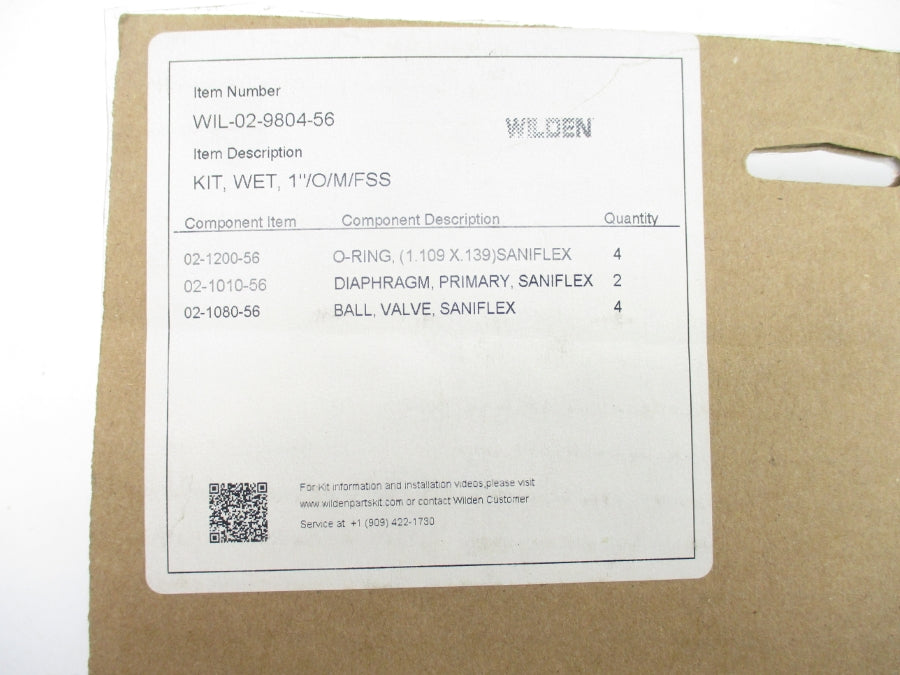 WILDEN WIL-02-9804-56 NSMP