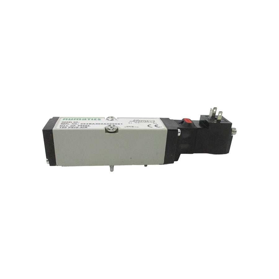 NUMATICS 262BA400A000061 24VDC 150PSI UNMP