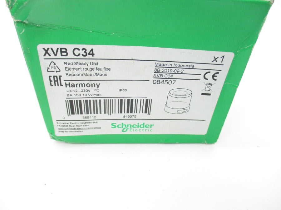SCHNEIDER ELECTRIC XVBC34 12-230V (AS PICTURED) NSMP