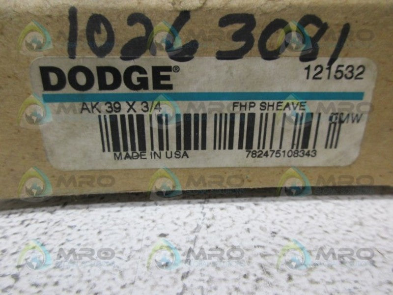 DODGE 121532 FHP SHEAVE NSMP