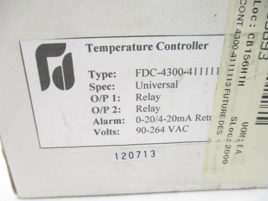 CONTROLLER FDC-4300-411111 90-264VAC NSMP