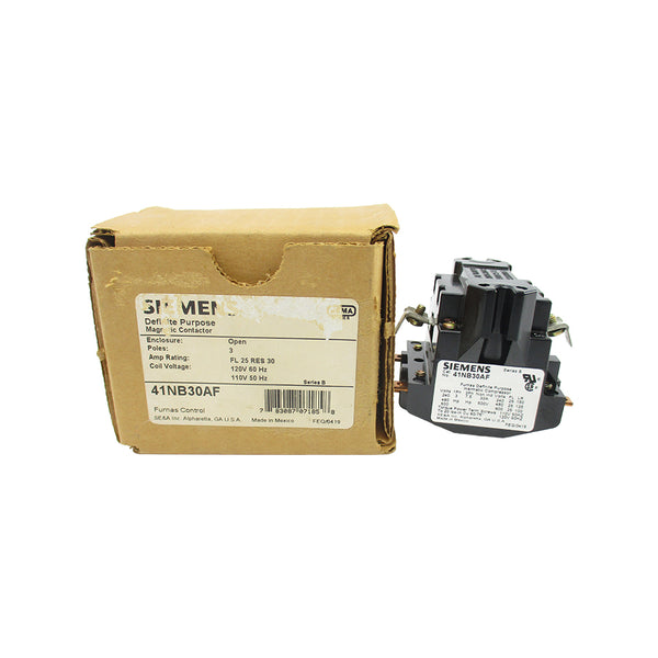 SIEMENS 41NB30AF SER. B 110/120V 25A NSMP