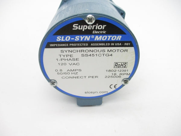 SUPERIOR ELECTRIC SS451CTG4 120VAC 0.8A NSNP