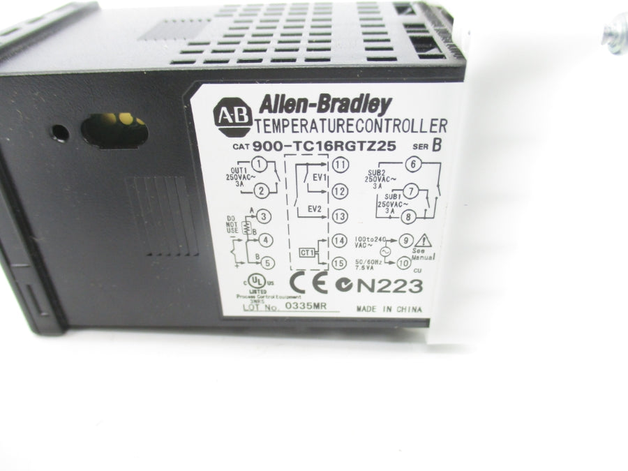 ALLEN BRADLEY 900-TC16RGTZ25 SER. B 250VAC 3A NSNP