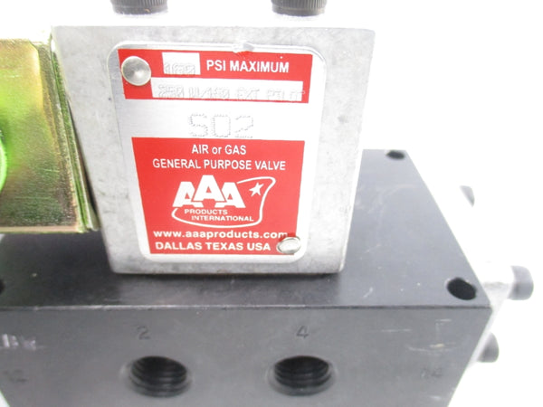 AAA PRODUCTS SO2 120V 160PSI NSNP