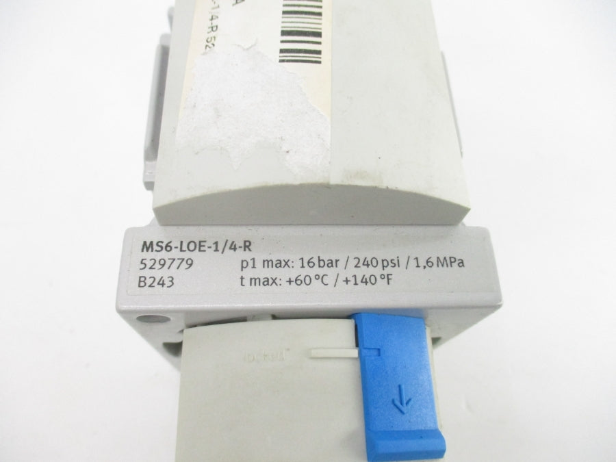 FESTO MS6-LOE-1/4-R 529779 240PSI NSNP