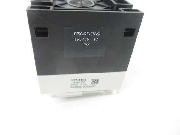 FESTO CPX-FB11 W/ CPX-GE-EV-S NSNP