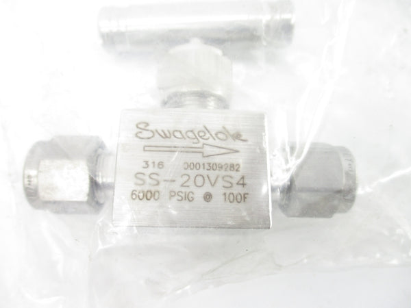 SWAGELOK SS-20VS4 6000PSI NSNP