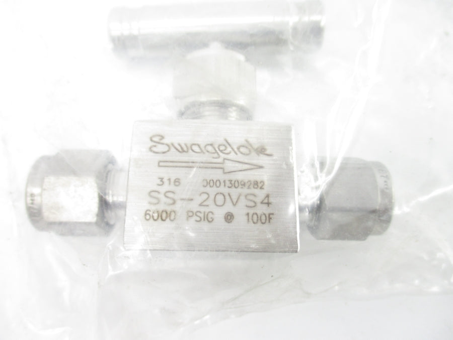 SWAGELOK SS-20VS4 6000PSI NSNP