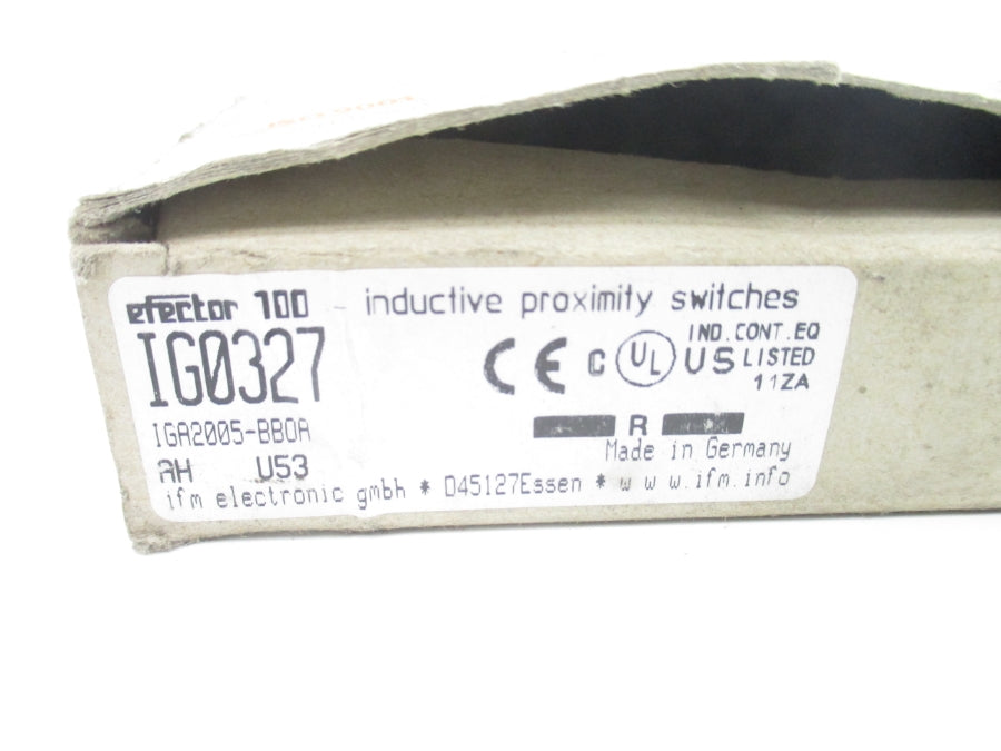 IFM EFECTOR IG0327 IGA2005-BBOA 20-250VAC NSMP