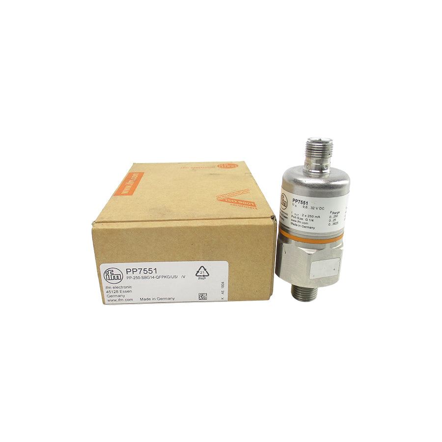 IFM EFECTOR PP7551 PP-250-SBG-QFPKG/US//V 9.6-32VDC NSMP