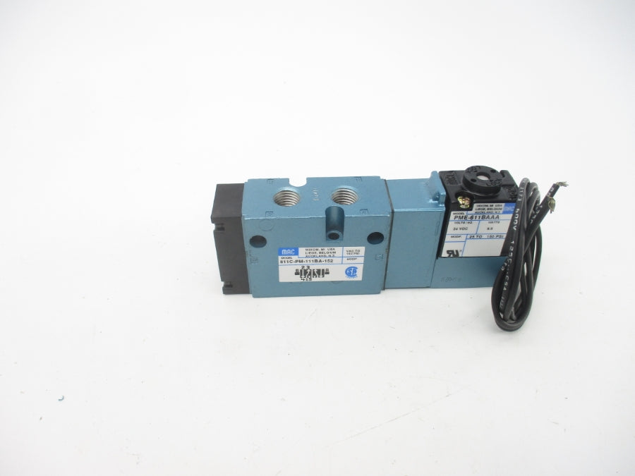 MAC 811C-PM-111BA-152 24VDC 25-150PSI NSNP