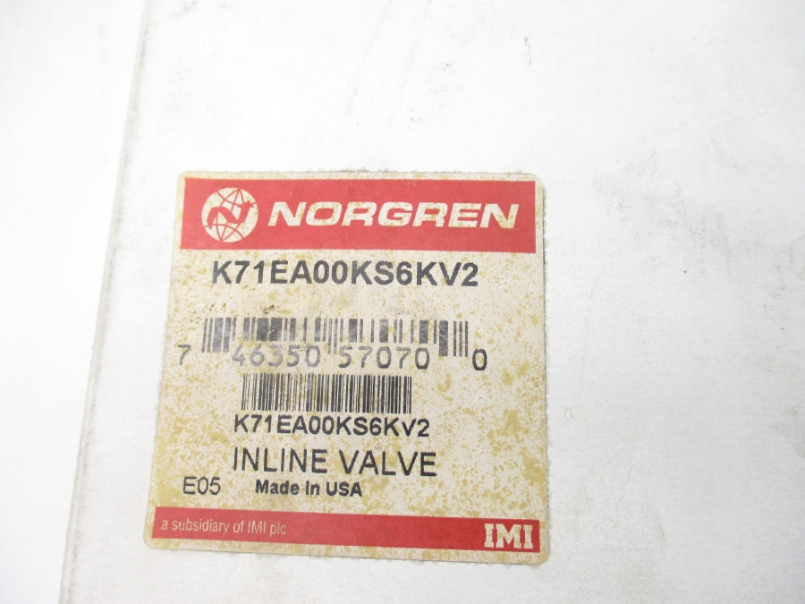 NORGREN K71EA00KS6KV2 110/120V 150PSI NSMP