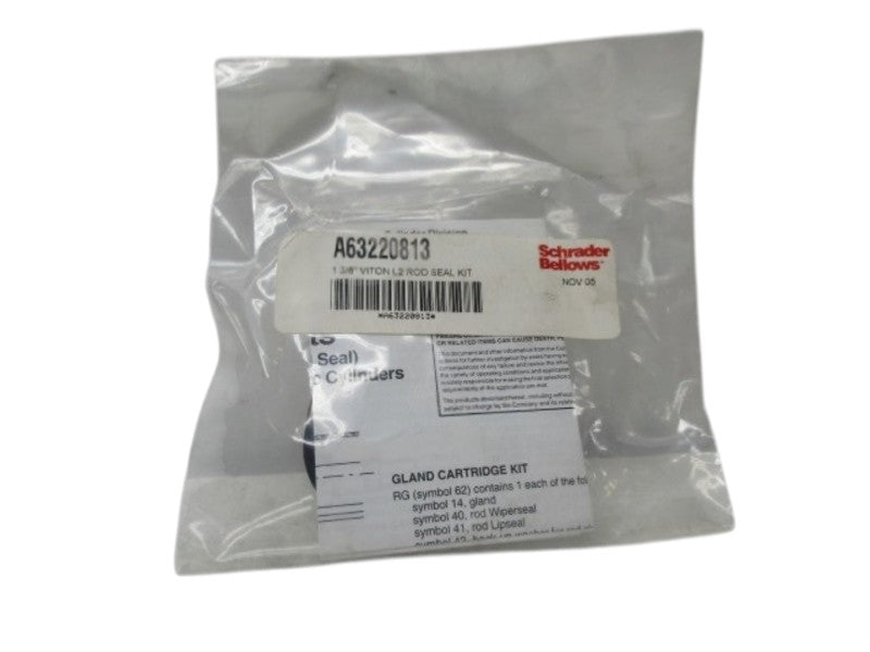 SCHRADER BELLOWS A63220813 ROD SEAL KIT NSMP