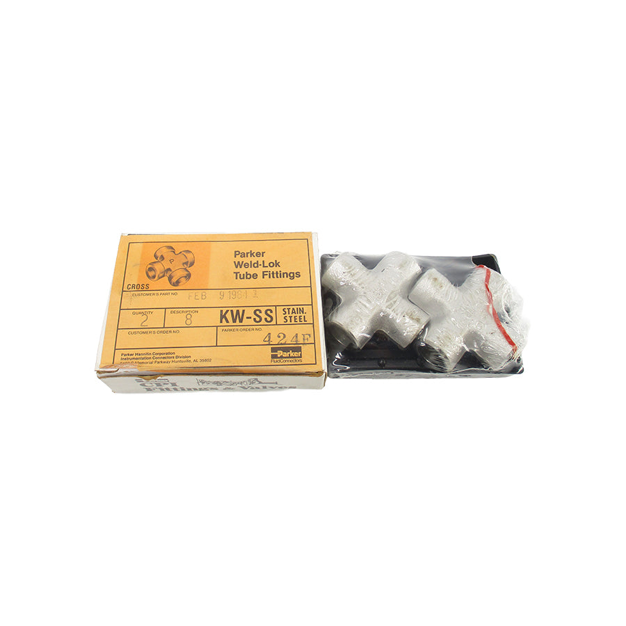 PARKER 8KW-SS (PKG OF 2) NSMP