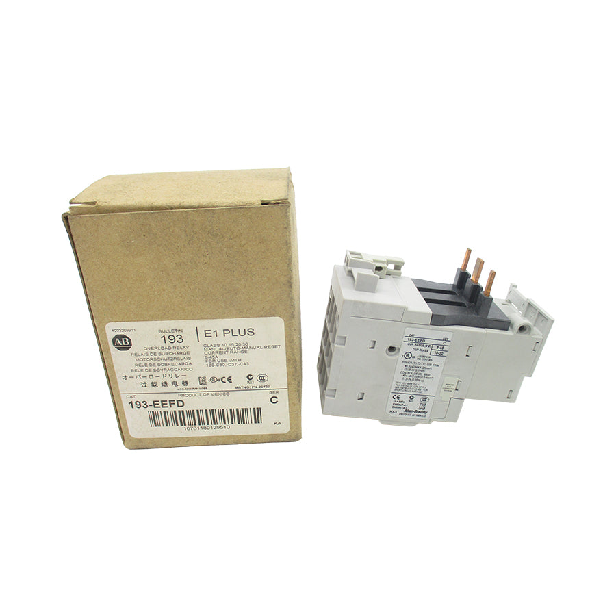 ALLEN BRADLEY 193-EEFD SER. C 600V 9-46A (BR/WH) NSMP