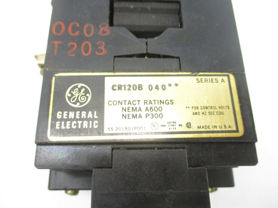 GENERAL ELECTRIC CR120B04022 SER. A 110/120V UNMP