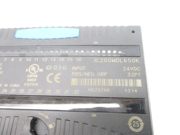 GENERAL ELECTRIC IC200MDL650K 24VDC NSNP