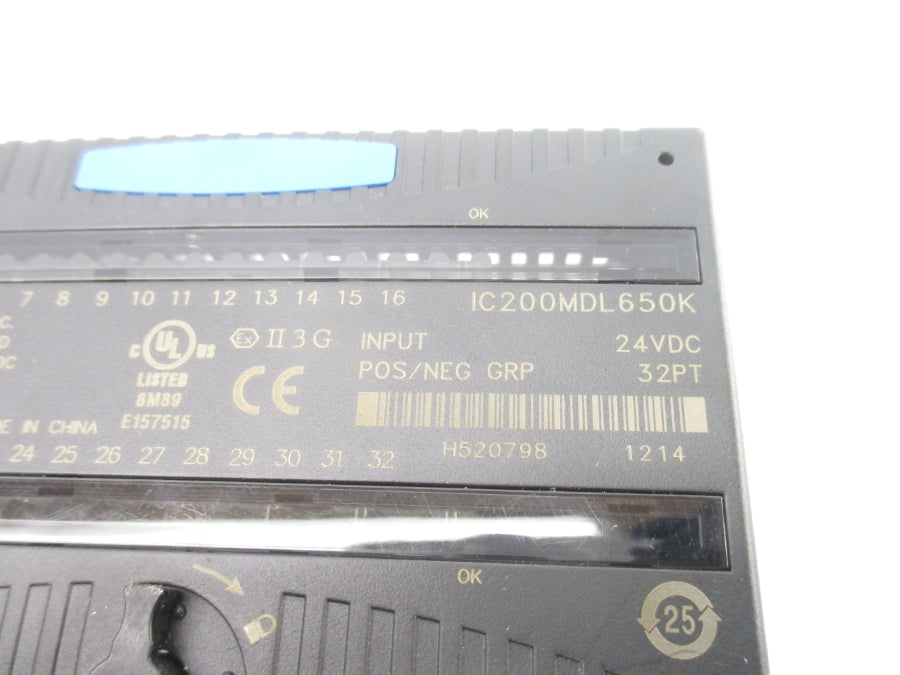 GENERAL ELECTRIC IC200MDL650K 24VDC NSNP