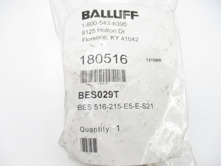 BALLUFF BES029T BES516-215-E5-E-S21 NSMP