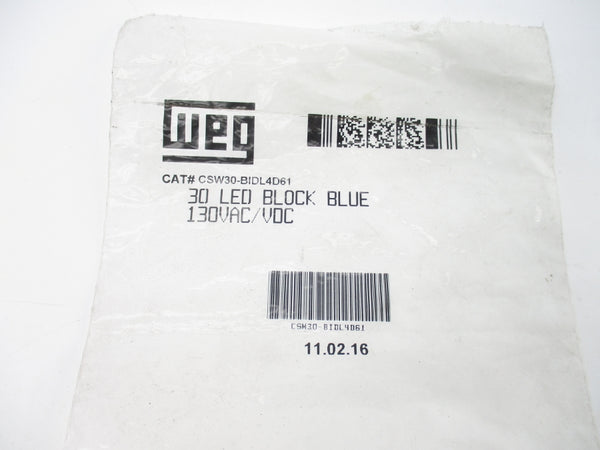 WEG CSW30-BIDL4D61 130VAC/DC NSMP