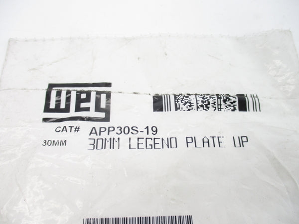 WEG APP30S-19 NSMP
