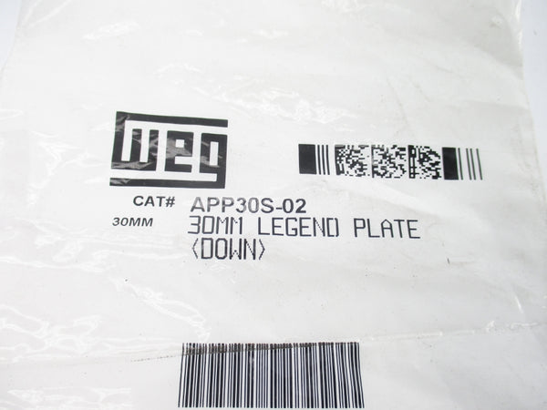WEG APP30S-02 NSMP