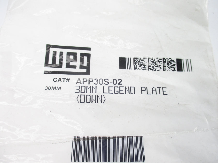 WEG APP30S-02 NSMP