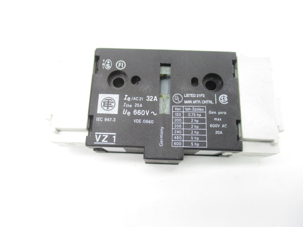TELEMECANIQUE VZ1 660V 32A NSNP