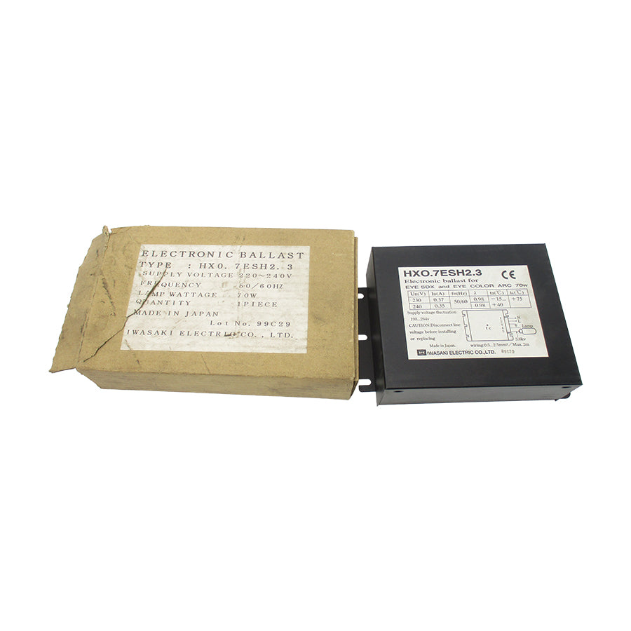 IWASAKI ELECTRIC HXO.7ESH2.3 230/240V 0.37/0.35A NSMP