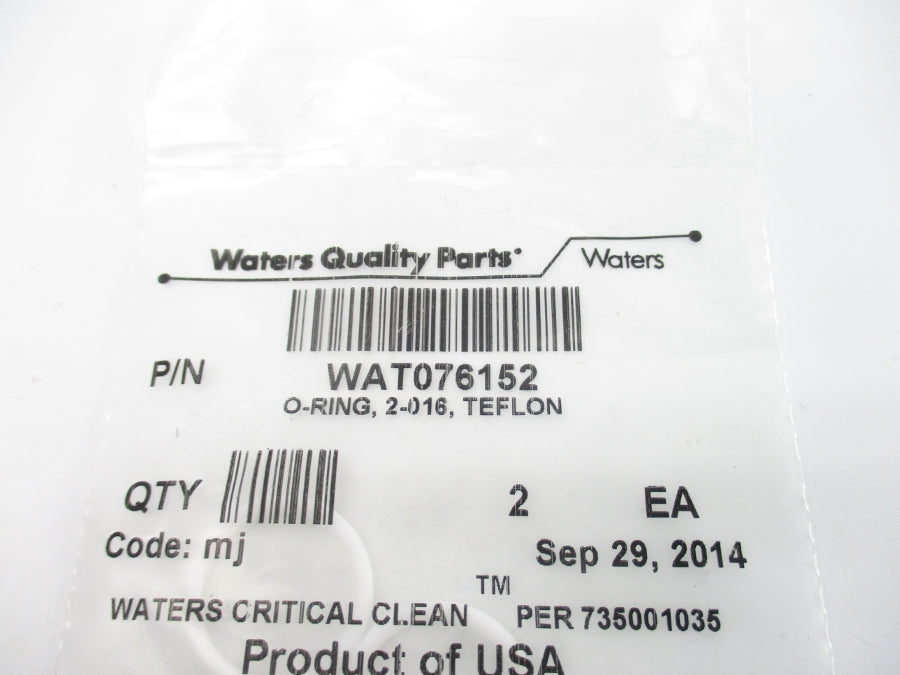 WATERS QUALITY PARTS WAT076152 (PKG OF 2) NSMP
