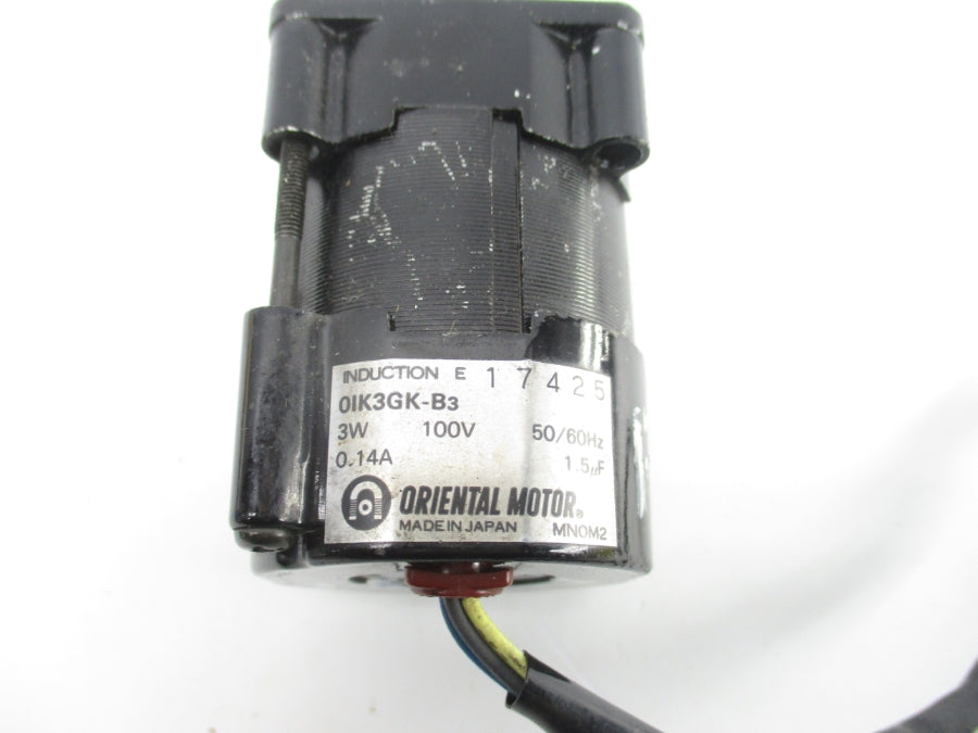 ORIENTAL MOTOR 0IK3GK-B3 100V 0.14A UNMP
