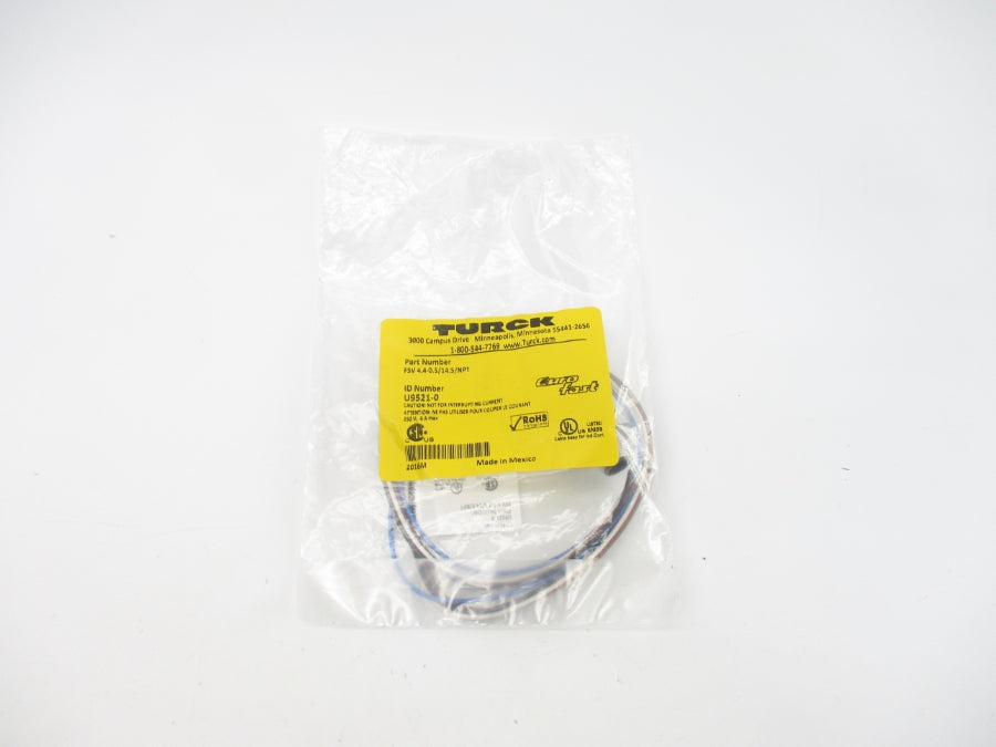 TURCK FSV4.4-0.5/14.5/NPT U9521-0 250V 4A NSMP