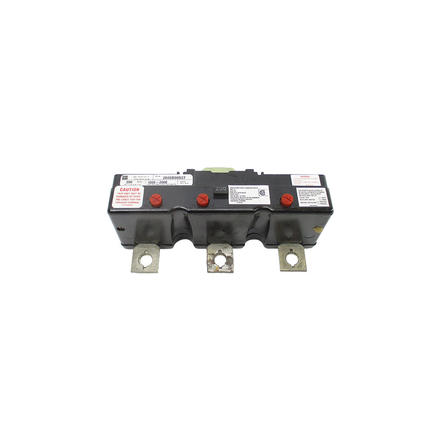 CUTLER HAMMER 2602D98G27 200A UNMP