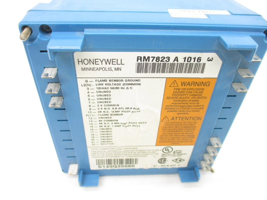 HONEYWELL RM7823A1016 120VAC UNMP