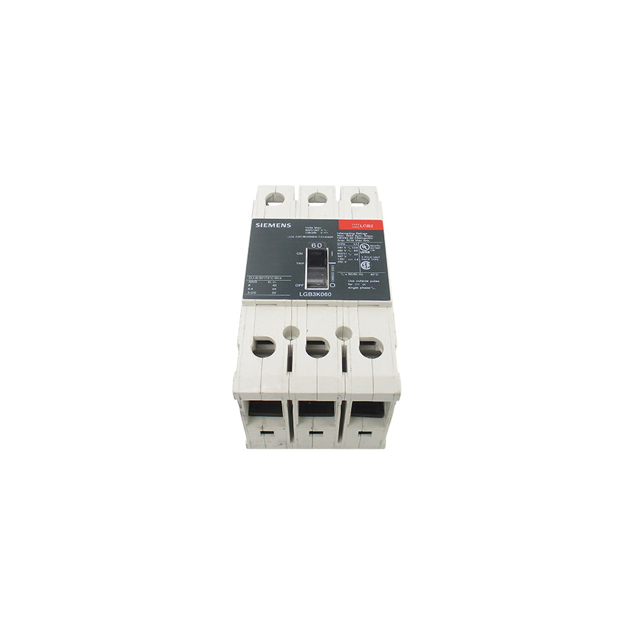 SIEMENS LGB3K060 480V 60A UNMP