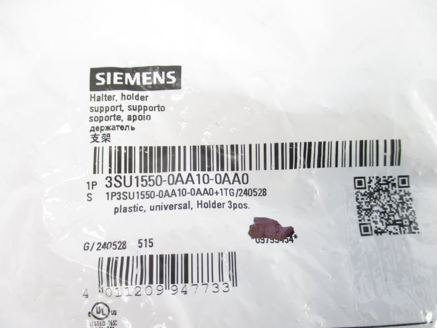 SIEMENS 3SU1550-0AA10-0AA0 (PKG OF 4) NSMP