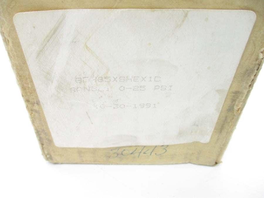 ITT GFH85XSHEX1C 0-25PSI NSMP