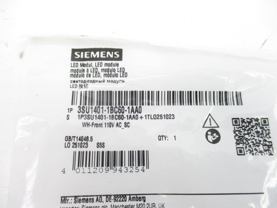 SIEMENS 3SU1401-1BC60-1AA0 NSMP