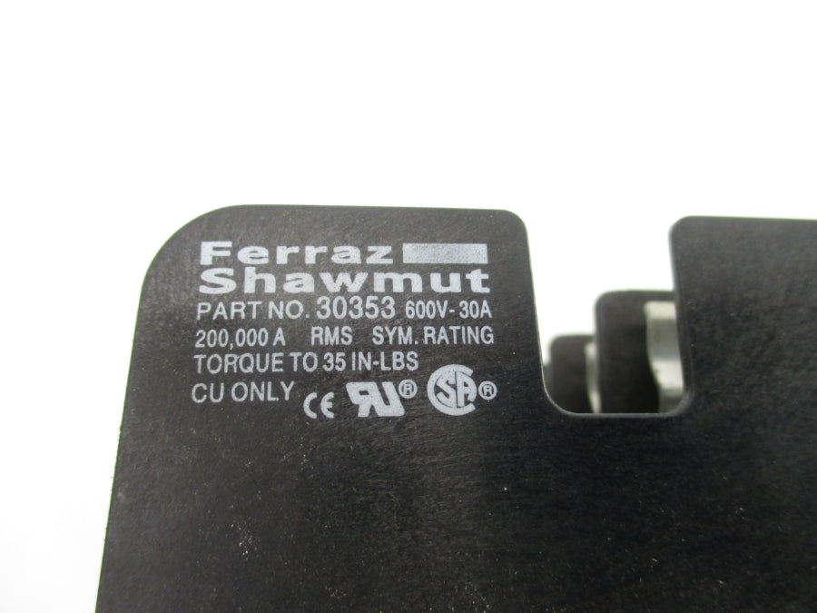 FERRAZ SHAWMUT 30353 600V 30A NSNP