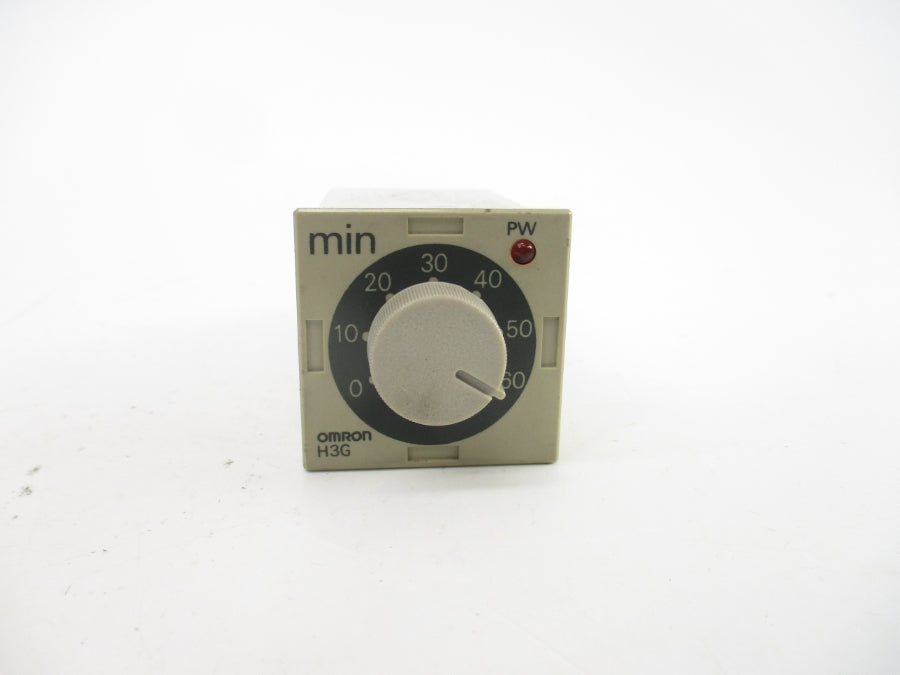 OMRON H3G-8C 100/110/120VAC 0-60MIN NSNP